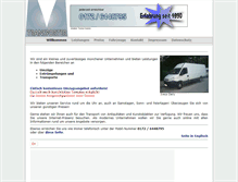 Tablet Screenshot of m-transporter.de